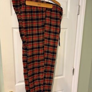 Sonoma Red and Black Plaid Sleepwear